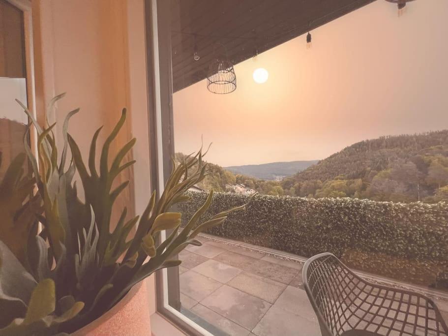 Apartmán Wohnen Im Schwarzwald Mit Panoramablick Bad Herrenalb Exteriér fotografie